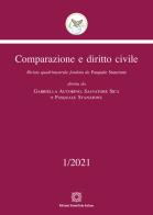 Comparazione e diritto civile (2021) vol.1 edito da Edizioni Scientifiche Italiane