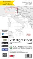 Avioportolano. VFR flight chart LI 1 Italy north. ICAO annex 4 - EU-Regulations compliant. Ediz. italiana e inglese di Guido Medici edito da Avioportolano