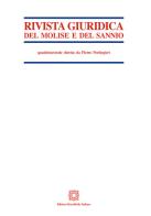 Rivista giuridica del Molise e del Sannio (2023) vol.2 edito da Edizioni Scientifiche Italiane