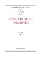 Annali di studi umanistici (2019) vol.7 edito da Cadmo