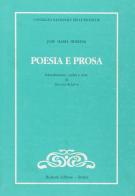 Poesia e prosa di José-Maria de Heredia edito da Bulzoni