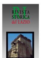 Rivista storica del Lazio (1993) vol.1 edito da Gangemi Editore