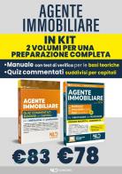 Kit Agente Immobiliare. Manuale + quiz commentati suddivisi capitolo per capitolo. Per l'abilitazione alla professione. Con espansione online edito da Nld Concorsi