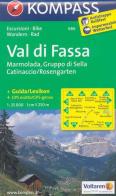 Carta escursionistica n. 686. Val di Fassa, Marmolada 1:25.000. Adatto a GPS. Digital map. DVD-ROM edito da Kompass