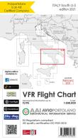 Avioportolano. VFR flight chart LI 5 Italy south. ICAO annex 4 - EU-Regulations compliant. Ediz. italiana e inglese di Guido Medici edito da Avioportolano