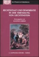 Rechtsstaat und demokratie in der verfassung von liechtenstein edito da Giappichelli