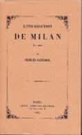 L' insurrection de Milan en 1848 di Carlo Cattaneo edito da Il Polifilo