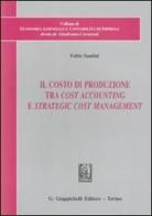 Il costo di produzione tra cost accounting e strategic cost management di Fabio Santini edito da Giappichelli