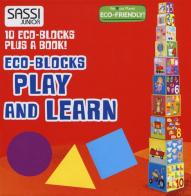 Play and learn. Numbers, shapes, colors, animals. Eco-blocks. Ediz. a colori. Con libretto di Mathew Neil edito da Sassi