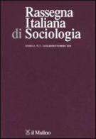 Rassegna italiana di sociologia (2010) vol.3 edito da Il Mulino