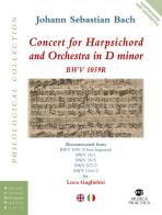 Concert for harpsichord and orchestra in D minor. Partitura di Johann Sebastian Bach edito da Musica Practica