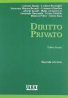 Diritto privato vol.3 di Umberto Breccia, Luciano Bruscuglia, Francesca Giardina edito da Utet Giuridica