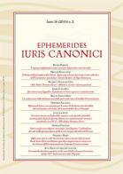 Ephemerides Iuris canonici (2016) vol.2 edito da Marcianum Press