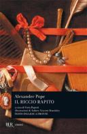 Il riccio rapito di Alexander Pope edito da Rizzoli