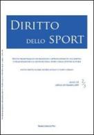 Diritto dello sport (2009). Vol. 2-3 edito da Bononia University Press