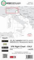 Avioportolano. VFR flight chart LI 1 Italy north. ICAO annex 4 - EU-Regulations compliant. Nuova ediz. edito da Avioportolano