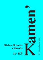Kamen'. Rivista di poesia e filosofia. Ediz. multilingue vol.63 edito da Libreria Ticinum Editore