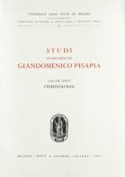 Studi in ricordo di Giandomenico Pisapia vol.3 edito da Giuffrè