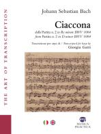 Ciaccona di Johann Sebastian Bach edito da Musica Practica