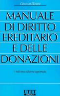 Manuale di diritto ereditario e delle donazioni di Giovanni Bonilini edito da Utet Giuridica