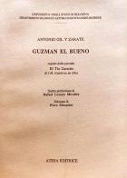 Guzman el bueno di Antonio Gil y Zarate edito da Firenzelibri