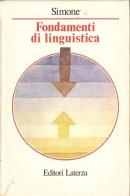 Fondamenti di linguistica di Raffaele Simone edito da Laterza