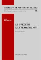 Le ispezioni e le perquisizioni di Paola Felicioni edito da Giuffrè