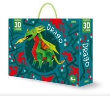 Drago 3D. Ediz. a colori. Con Giocattolo di Giulia Pesavento, Nadia Fabris, Francesco Legimi edito da Sassi
