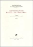 Scritti di economia, finanza e amministrazione vol.2 di Pietro Verri edito da Storia e Letteratura