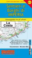 IM-13 sentieri e borghi di Imperia, San Lorenzo al Mare, Diano, San Bartolomeo, Cervo. Carta dei sentieri di Liguria 1:25.000 di Stefano Tarantino, Silvia Torchio, Andrea Vigo edito da Edizioni del Magistero