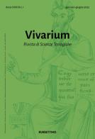 Vivarium. Rivista di scienze teologiche (2025) vol. 1 edito da Rubbettino
