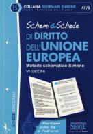 Schemi & schede di diritto dell'Unione Europea edito da Edizioni Giuridiche Simone