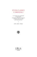 Studi classici orientali (2021) vol.67.1 edito da Pisa University Press
