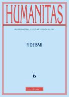 Humanitas (2021) vol.6 edito da Morcelliana
