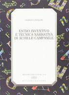 Estro inventivo e tecnica narrativa di Achille Campanile di Giorgio Cavallini edito da Bulzoni