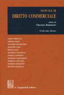 Manuale di diritto commerciale edito da Giappichelli