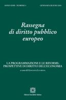 Rassegna di diritto pubblico europeo (2024) vol.1 edito da Edizioni Scientifiche Italiane