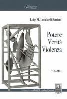Potere, verità, violenza vol.1 di Luigi Maria Lombardi Satriani edito da Città del Sole Edizioni