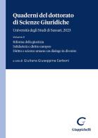 Quaderni del dottorato di Scienze giuridiche. Università degli Studi di Sassari (2023) vol.2 edito da Giappichelli