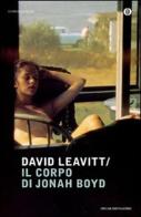 Il corpo di Jonah Boyd di David Leavitt edito da Mondadori