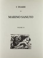 I diarii... (1496-1533) (rist. anast. Venezia, 1879-1903) vol.6 di Marino Sanudo edito da Forni