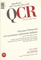 QCR. Quaderni del Circolo Fratelli Rosselli (2018) vol.4 edito da Pacini Editore