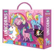 Unicorns. Mega box arts & crafts. Ediz. a colori. Con Prodotti vari edito da Sassi