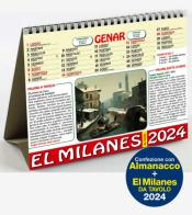 El Milanes 2024. Calendario da tavolo edito da Meravigli