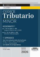 Codice tributario minor edito da Edizioni Giuridiche Simone