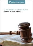 Questioni di diritto privato vol.1 di Antonio De Mauro, Fernando Greco edito da UniSalento Press
