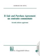 Il «sale and purchase agreement»: un contratto commentato. Con e-book di Giorgio De Nova edito da Giappichelli