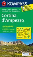 Carta escursionistica n. 55. Cortina d'Ampezzo. Adatto a GPS. Digital map. DVD-ROM edito da Kompass