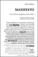 Manifesto di Piero Gobetti edito da Aras Edizioni