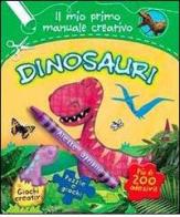 Dinosauri. Il mio primo manuale creativo. Con adesivi. Ediz. illustrata edito da IdeeAli